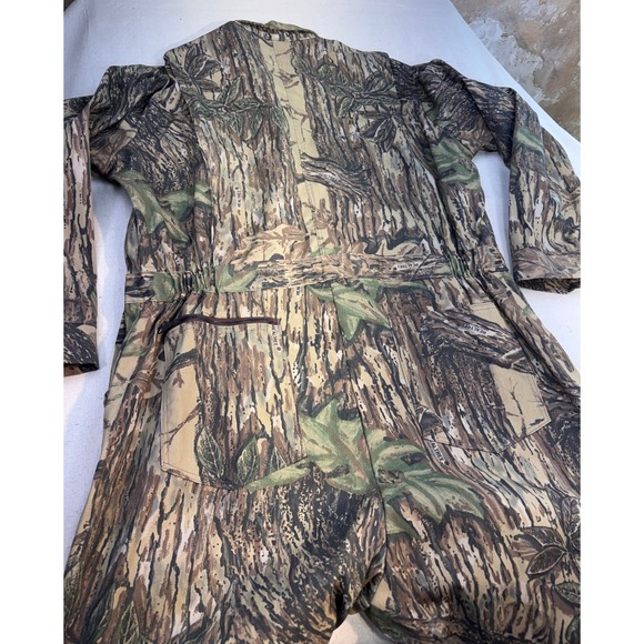 VTG Liberty Realtree Camo Coveralls Men's Size XL Inseam 24.5 inches Made in USA - Picture 13 of 16